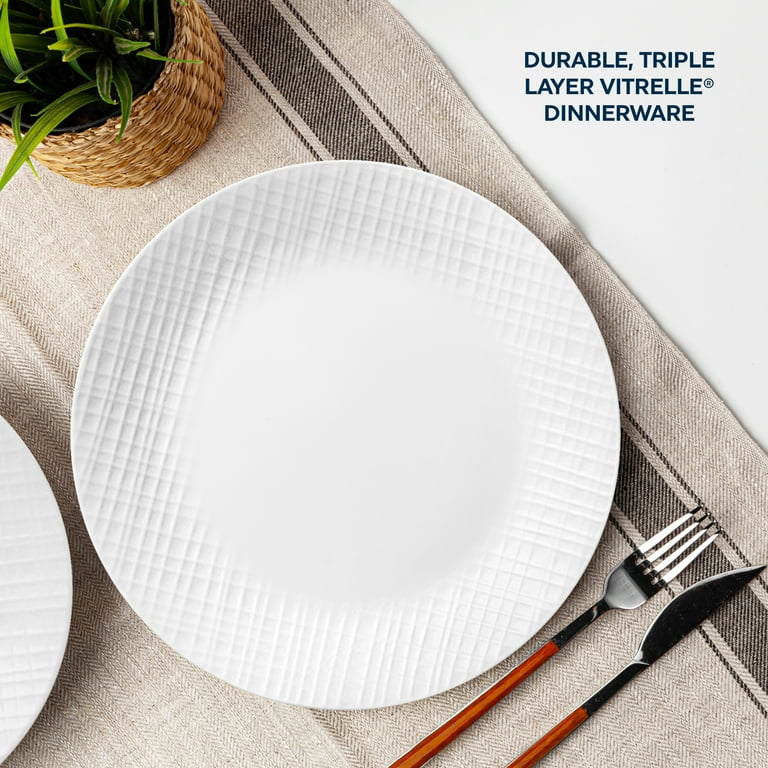 Corelle Simple Lines 18-piece Dinnerware Set, Service for
