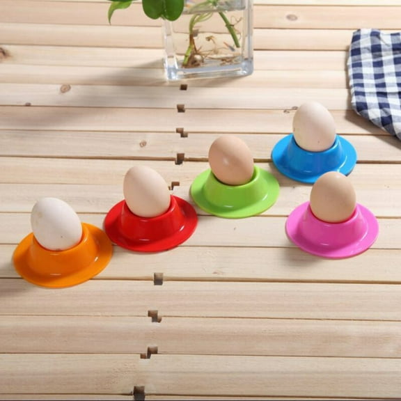 Niceauty 4Pcs Egg Holder Fridge For Guests Using Assorted Color Durable Material