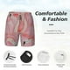 thumbnail image 3 of Fotbe Flamingos Traje de Baño para Hombre – Shorts de Natación de Secado Rápido con Forro y Bolsillos-Medium, 3 of 6