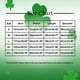 thumbnail image 4 of TaTaai Women St. Patricks Day Shamrock Pattern Long Sleeve Crew Neck Sweatshirt Casual Loose Fit Soft Stretchy Comfortable Festive Pullover Tops For Spring Winter Gift, 4 of 8