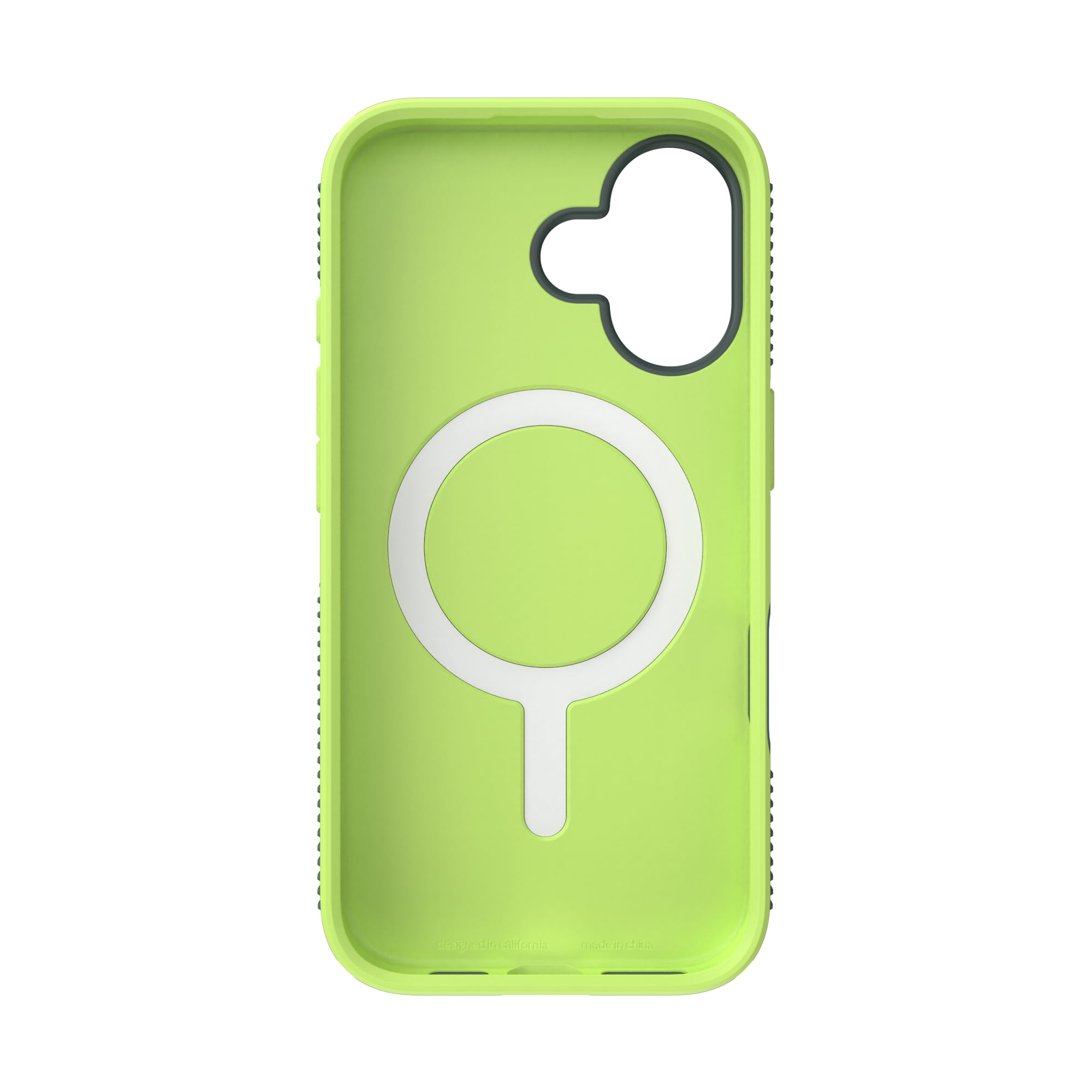 iPhone 16 CandyShell Grip with MagSafe in Neo Drab and Glow Green