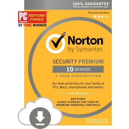 Norton Security Premium - 10 Device (Download