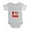 Heather Gray, variant on CafePress - I Heart Tennis - Cute Infant Baby Football Bodysuit