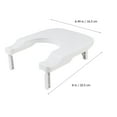 thumbnail image 2 of LOLIPPYY Sewing Machine Extension Rack White Plastic Stable Table for Home Sewing, 2 of 5