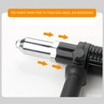 thumbnail image 4 of Fridja Electric Nut Riveting Tool Cordless Drill Adapter Electric Nail Accessories, 4 of 9