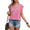 Rose Red, variant on UNISHE Women's Pink Watercolor Poppy Flower Floral Boolevel Bloom Graphic V Neck Sleeveless T Shirt Soft Breathable Tops
