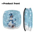 thumbnail image 2 of HELLHERO Christmas Snowman Rollator Seat Covers Stain Proof Walker Covers & Dust Cover for Unisex Indoor Outdoor for Seniors Adult, 2 of 7