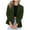 Army Green, variant on XFLWAM Women's Casual Blazer Jackets Suit Long Sleeve Open Front With Button Pockets For Business Office Black S