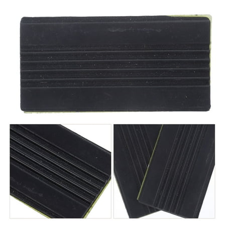 GOOHOCHY Drums Drum Accessories Percussion Instrument Drum Set Foot Pads 5.9x3cm Black