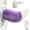 Purple, variant on Remote Control Moving Car Tail, Plush, Universal Fit, Vehicle Exterior Accessory