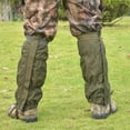 thumbnail image 5 of Gaitres de Serpent Protection Morsure de Serpent pour les Jambes Inférieures Randonnée en Plein Air Bottes Réglables Imperméables Couvrir Legging Guêtres pour la Pêche de Camping, 5 of 5