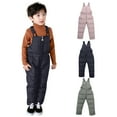 thumbnail image 5 of Krdevn Child Boys Girls Winter Windproof Outdoor Ski Trousers Thicken Overalls Suspender Pants,Size:3-4 Years, 5 of 6