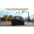 thumbnail image 4 of 6 Center Court Duffel Bags Set - Polyester, Zippered, Front Pocket, Adjustable Strap - Grey, 4 of 5