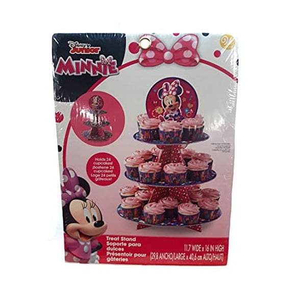 Wilton Cupcake Treat Stand, 11.7 Inch x 16 Inch (Minnie Mouse)