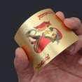thumbnail image 4 of Peeplvalue Gold Plated Poker Playing Cards Pack Of 4 | Pure Pvc Table Cards - Golden | Gift For Family & Friends | Waterproof Playing Cards, 4 of 5