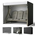 Willster 3 Seater Garden Swing Cover Outdoor Waterproof Swing Sunshield