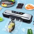 thumbnail image 6 of Food Vacuum Sealer Machine with 2 Rolls Food Vacuum Sealer Bags, Food Storage Saver Dry & Moist Food Modes, Led Indicator Lights, Easy to Clean, Compact Design, 6 of 11
