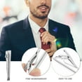 thumbnail image 3 of WRITWAA Tie Clip for Men's Copper Business Suit Accessory Elegant Necktie Clip for Weddings 2.5 inches, 3 of 3