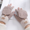 thumbnail image 4 of yingyy Gants Thermiques Femmes Gants d'Hiver Femmes en Polyester Gants Rose, 4 of 6