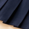 thumbnail image 6 of Diufon School Uniform Pleated Skirts for Girls Elastic Waist Pull On A-Line Midi Skirt Back-to-School Performance Skirts, 6 of 10