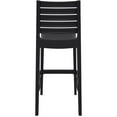 thumbnail image 4 of Compamia Ares Tabouret de Bar d'Extérieur - Ensemble de 1, Noir, 4 of 9