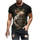 thumbnail image 1 of Camisetas de Manga Corta para Hombre Imprimir Casual Camiseta de Cuello Redondo, Camisetas de Manga Corta para Hombre Casual, 1 of 5