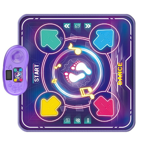 Electric Musical Dance Mat for Children Wireless Connection Dancing Mat with 4 Modes of Play Kids Gift