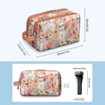 thumbnail image 3 of Toiletries Bag,Shih Tzu Dog and Pioneer Flower Mens Womens Toiletry Bag Bathroom Bag,Waterproof Toiletry Travel Bag Dopp Kit Shaving Bag 11x6.3x5.1 Inch, 3 of 5