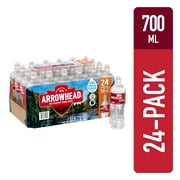 ARROWHEAD Brand 100% Mountain Spring Water, 23.7-ounce plastic sport cap bottles (Pack of 24)