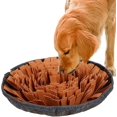 thumbnail image 1 of Dog Snuffle Mat IE112 - Stress Relief for Dogs and Animals (Brown), 1 of 5