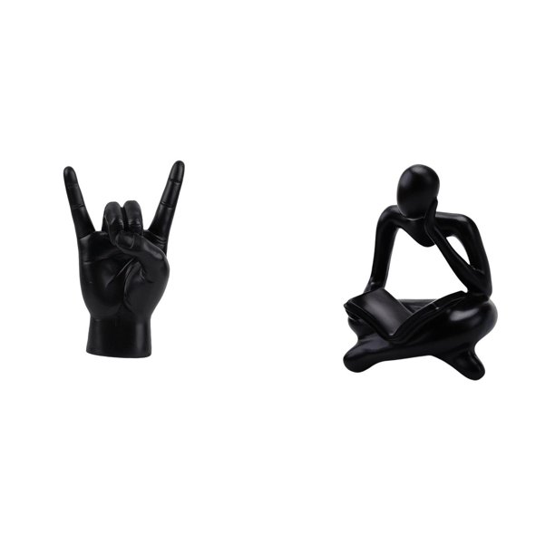 Escultura De Roca Con Gestos Para La Decoración Moderna De Apartamentos, Dormitorios Y Restaurantes, Y Estatua De Pensador Abstracto Para Estanterías De Mesa, Salas De Estar Y Oficinas.