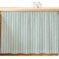 thumbnail image 2 of Sage Green Line Striped Small Cabinet Curtains 11"W x 13"L, Farmhouse Green Stripes Sink Skirt Dust-Proof Short Curtain for Bathroom Vanity Storage Cubby Desk, Self Adhesive Privacy Drapes, 2 of 9