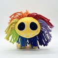 thumbnail image 4 of Nuevo Peluche de león colorido de Yarnaby de Nightmare Critters, muñeco de peluche de pesadilla, regalo de cumpleaños, Halloween y Navidad, 4 of 5