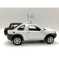 thumbnail image 2 of Land Rover Freelancer Large Custom Christmas Ornament 1:34 Diecast White, 2 of 3