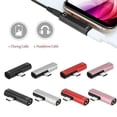 thumbnail image 1 of Type C USB C to 3.5mm Aux Audio Cable Earphone External Microphone Audio Jack Headphone Mic Adapter, 1 of 8