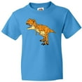 thumbnail image 3 of Inktastic Roaring T-Rex Youth T-Shirt, 3 of 5