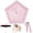 Pink, variant on Japan Pencil Umbrella, Mini Compact Travel Umbrella, UPF50+ Windproof 5-Rib Carbon Fiber Folding Umbrella for Sun Rain Backpack Handbag
