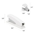 thumbnail image 6 of Deli Stapler, Desktop Stapler, Office Stapler, 20 Sheet Capacity, Includes 1000 Staples and Staple Remover, White, 6 of 7