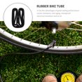 thumbnail image 2 of WHAMVOX 2Pcs Inner Tire Tubes Rubber Black for Durable Cyclists Road Biking, 2 of 8