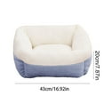 thumbnail image 3 of 16.92" Winter Cat Blanket & Pet Bed – Soft, Warm, Fluffy Nest for Cats and Small Dogs, Comfortable Cozy Pet Bed, 3 of 5