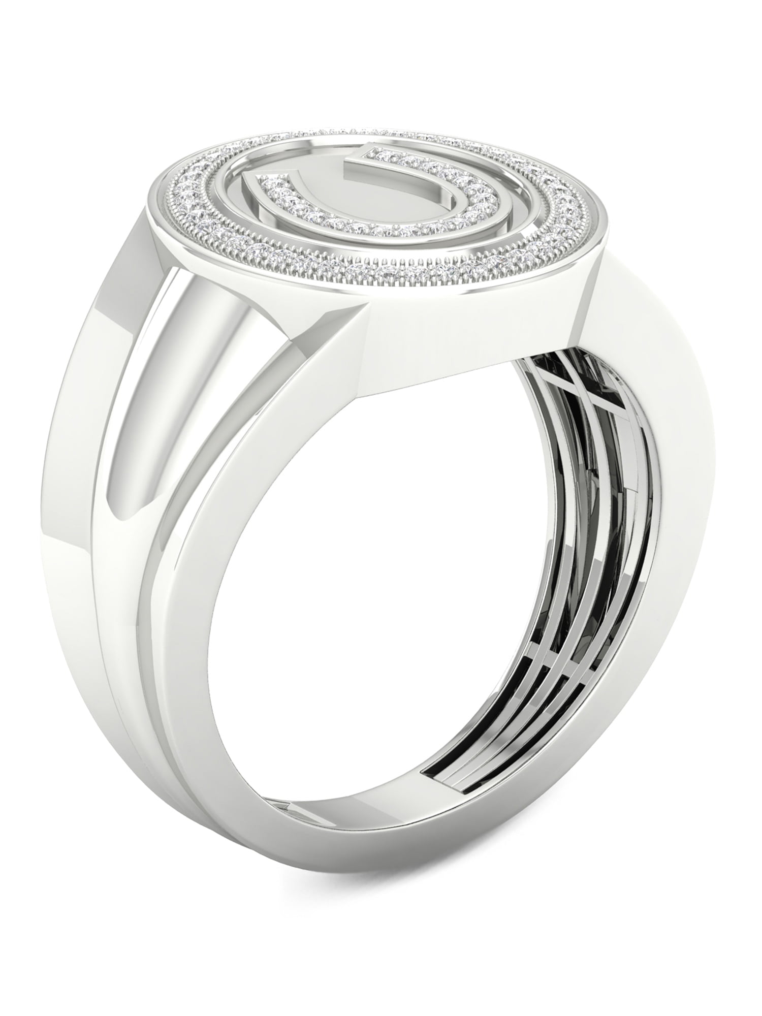 lmperial Riding Diamond インペリアルライディング Imperial 1/5Ct TDW Diamond 10kWhite Gold Horse Shoe Men's