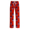 thumbnail image 5 of Spider Hero Halloween Pants Women's Lounge Pajama Pants Loose Fit Casual Drawstring Elastic Waist Sleep Pants Graphic Printed Home Sleepwear Soft Cozy Lounge Trousers, Vermilion, L, 5 of 5