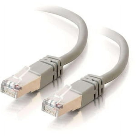 UPC: 0757120287124 | 150FT CAT5E GREY MOLDED SHIELDED PATCH CABLE