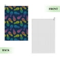 thumbnail image 2 of Kdxio Abstract Bright Pineapple Fruit Retro Pattern Golf Towel (24" X 16") with Carabiner Clip - The Convenient Golf Cleaning Towel, 2 of 8