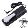thumbnail image 4 of KHBUAB 1Pack Black ABS Metal Sustain Pedal for Music Practice and Performance, 4 of 8