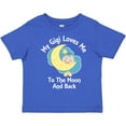thumbnail image 3 of Inktastic Gigi Loves Me to the Moon and Back Boys or Girls Toddler T-Shirt, 3 of 5