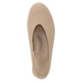 thumbnail image 4 of Naturalizer Women's Sutton Slingback Platform Wedge Pump Coastal Tan Nubuck 9M, 4 of 5