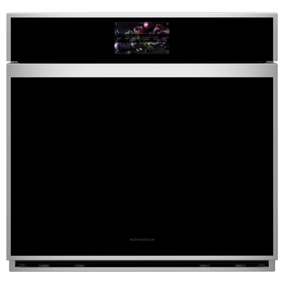 Monogram Ztsx1dssn 30" Wide 5 Cu. Ft. Single Electric Oven - Stainless Steel