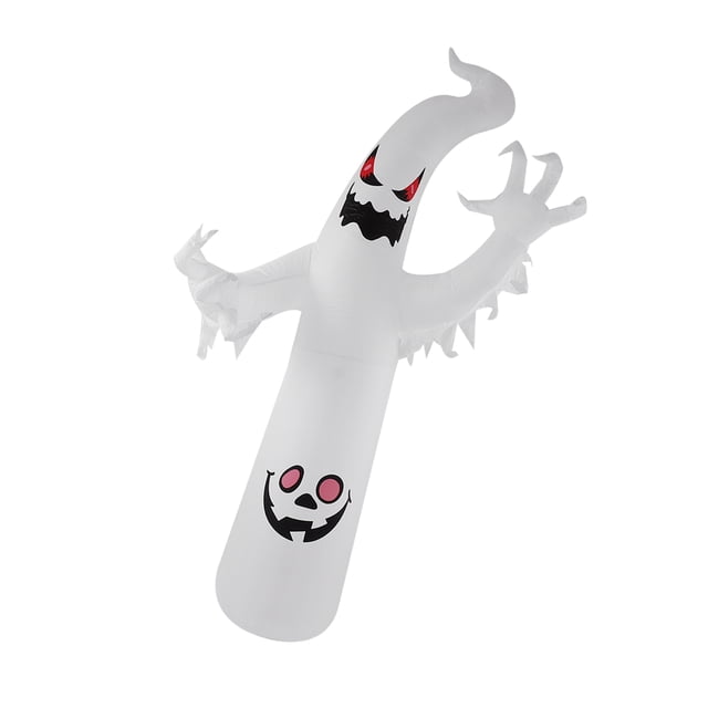 Explota La Decoración Inflable De Halloween, Fantasma Inflable De Halloween A Prueba De Rasgaduras Poliéster 210T IP44 Impermeable Los 2,4 M Para Lawm