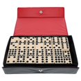 thumbnail image 1 of Set de dominó WE Games Double Nine con fichas Spinners Ivory, 1 of 6